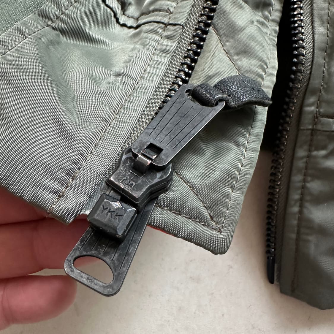 미국 생산 콕핏 COCKPIT MA-1 플라이트 자켓 XL 상품이미지5