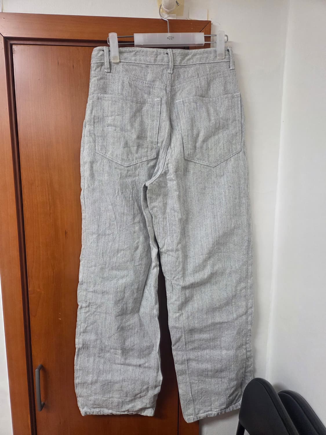 Begin202 비긴202 원턱 와이드 데님 오레오 1사이즈 상품이미지3