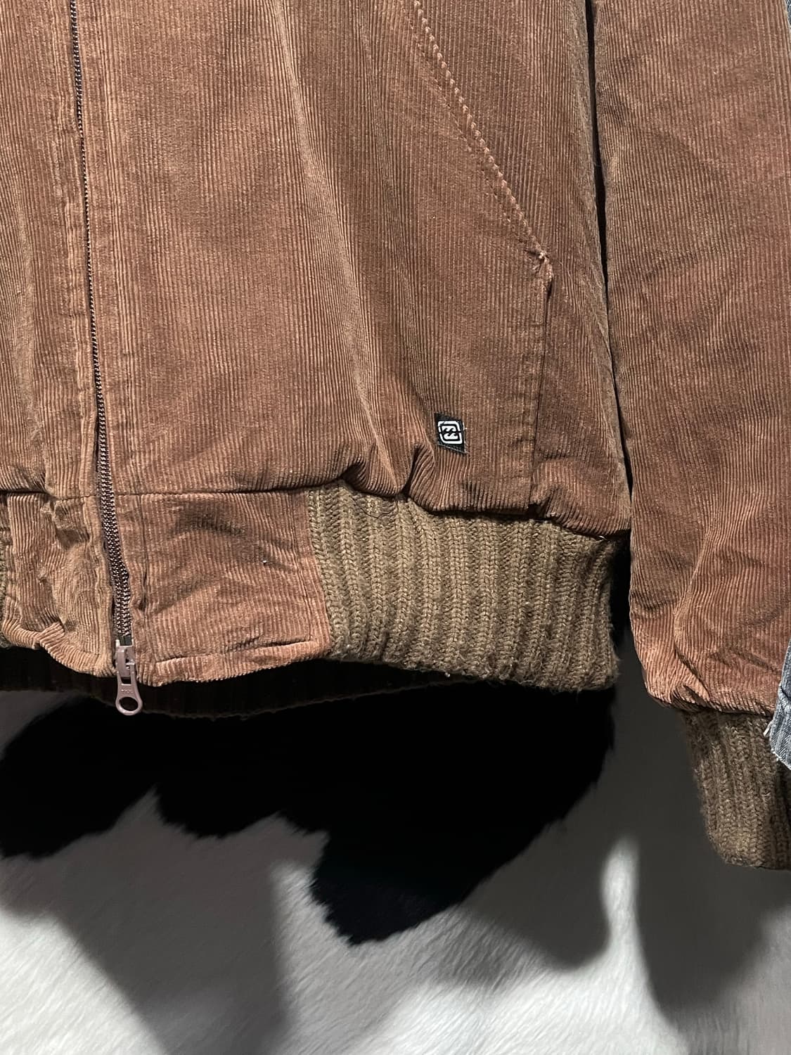 빌라봉 코듀로이 투웨이 퍼 후드자켓 상품이미지6