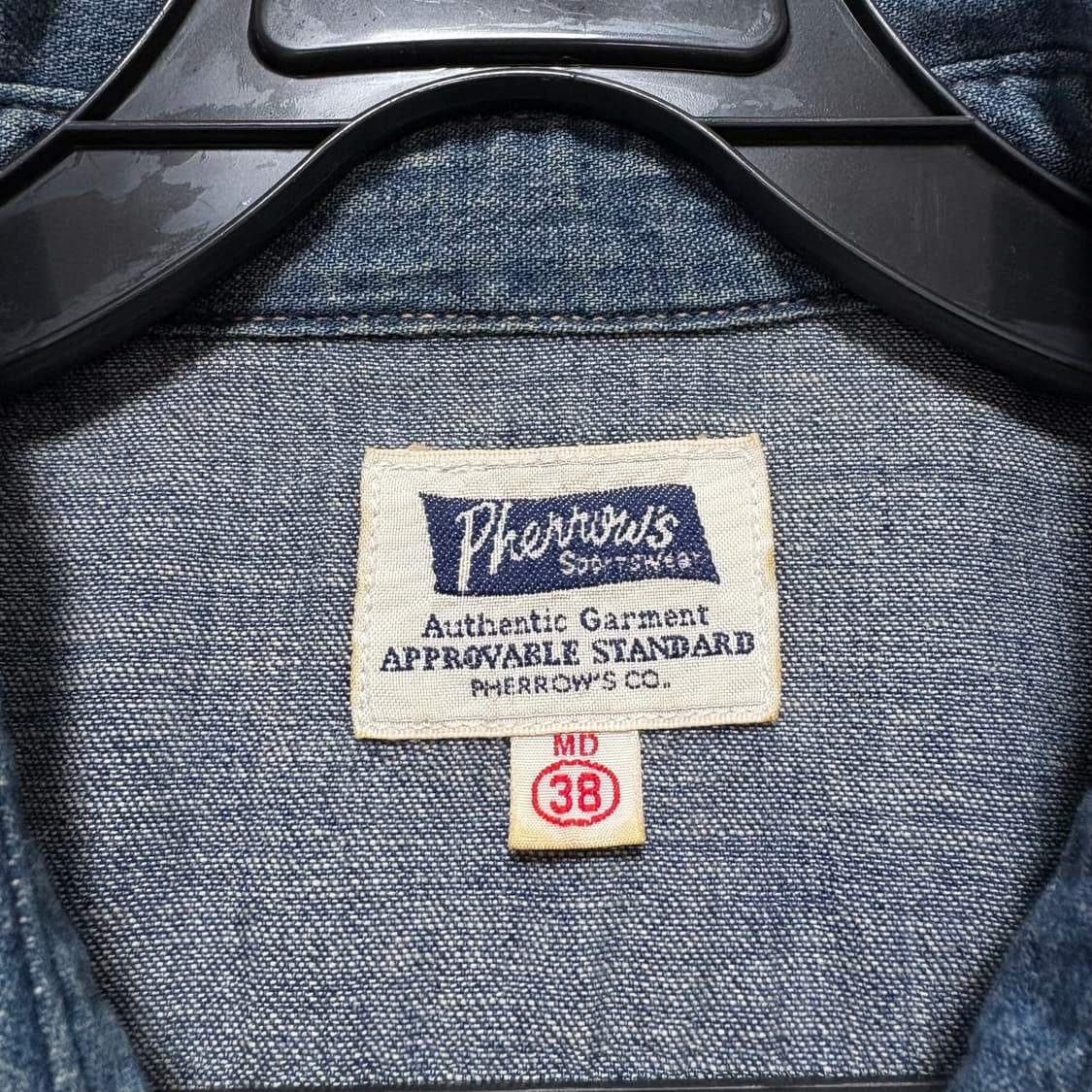 페로우즈 웨스턴 데님셔츠 상품이미지5