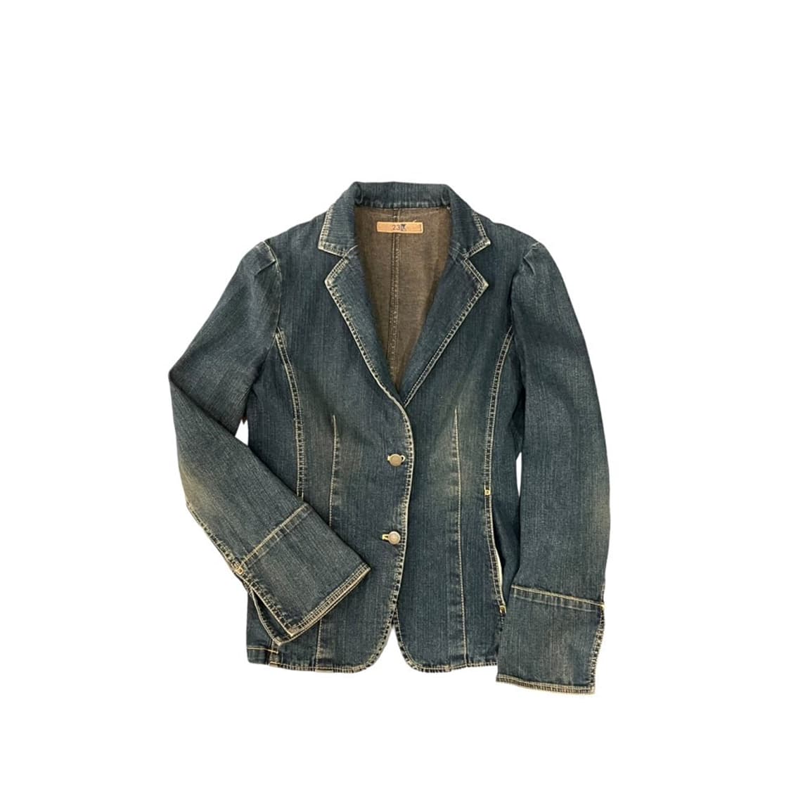 23도 y2k 샌드워싱데님 셋업 상품이미지3