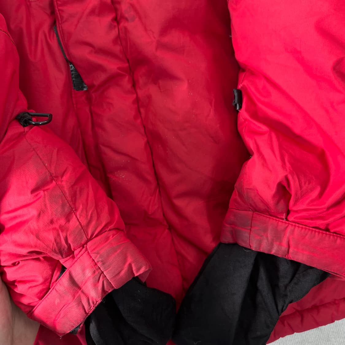 105 노스페이스 서밋시리즈 히말라야 레드 패딩 상품이미지8