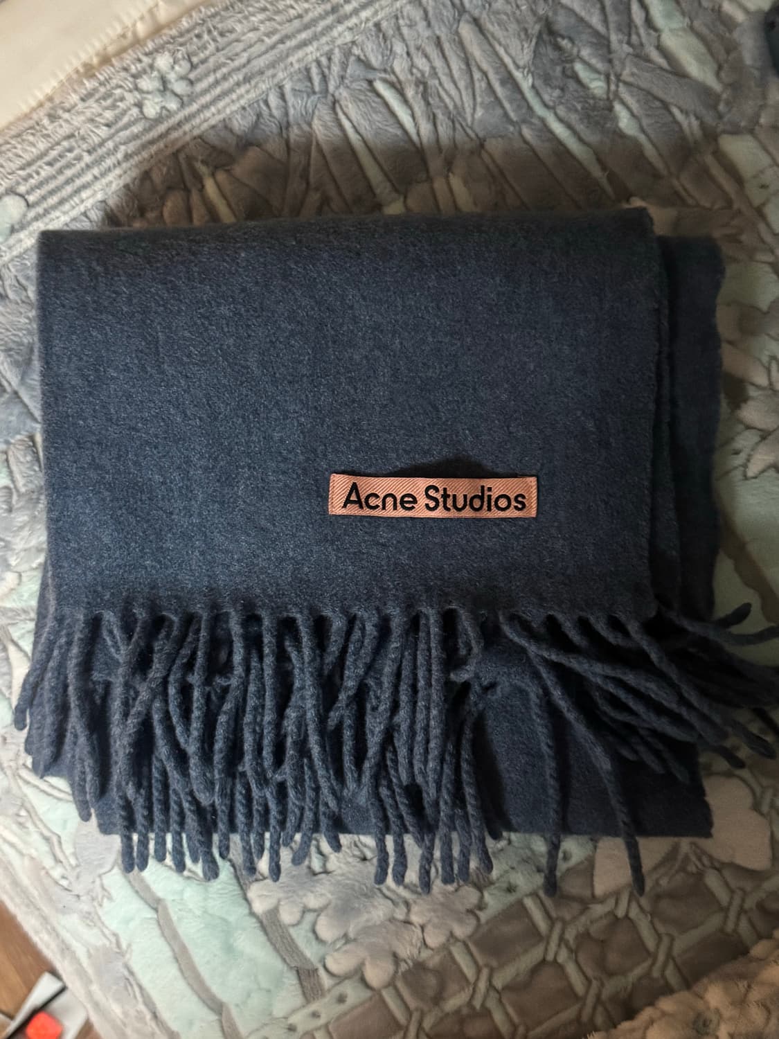 아크네 스튜디오 머플러 핑크택 상품이미지1