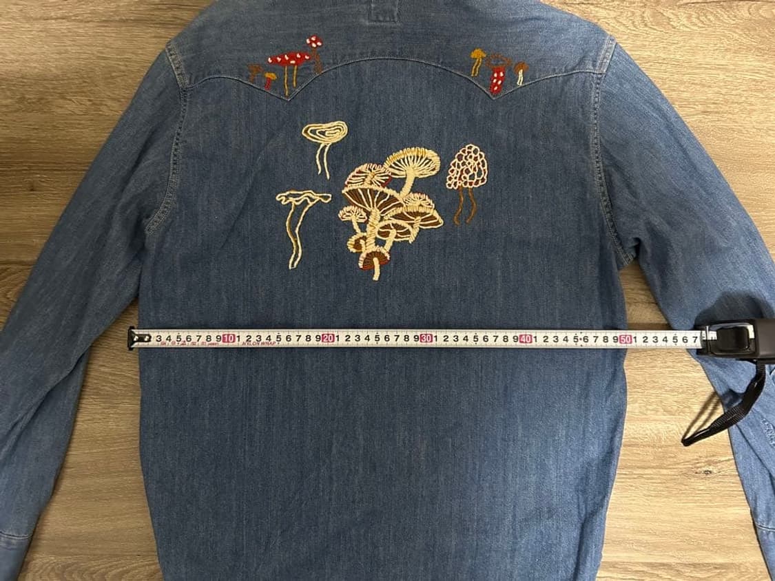 Lvc 자수 머쉬룸 셔츠 상품이미지3