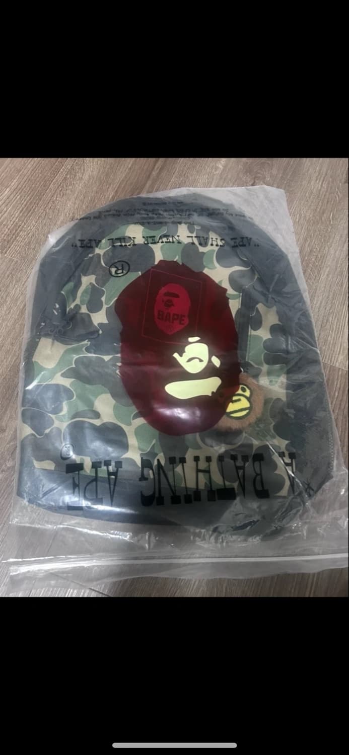 베이프 마일로 키링 + 백팩 세트 새상품 정품 상품이미지2