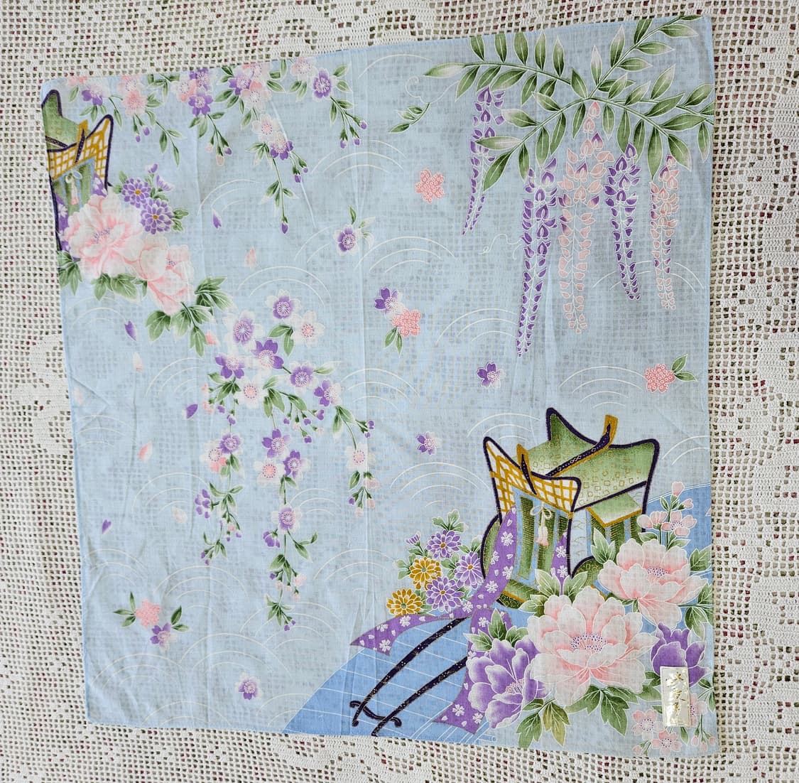 새제품 일본 빈티지 손수건 3장 일괄 상품이미지5