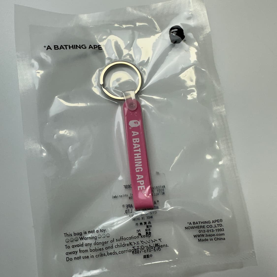 BAPE Rubber Loop Keychain 베이프 키체인 키링 상품이미지2
