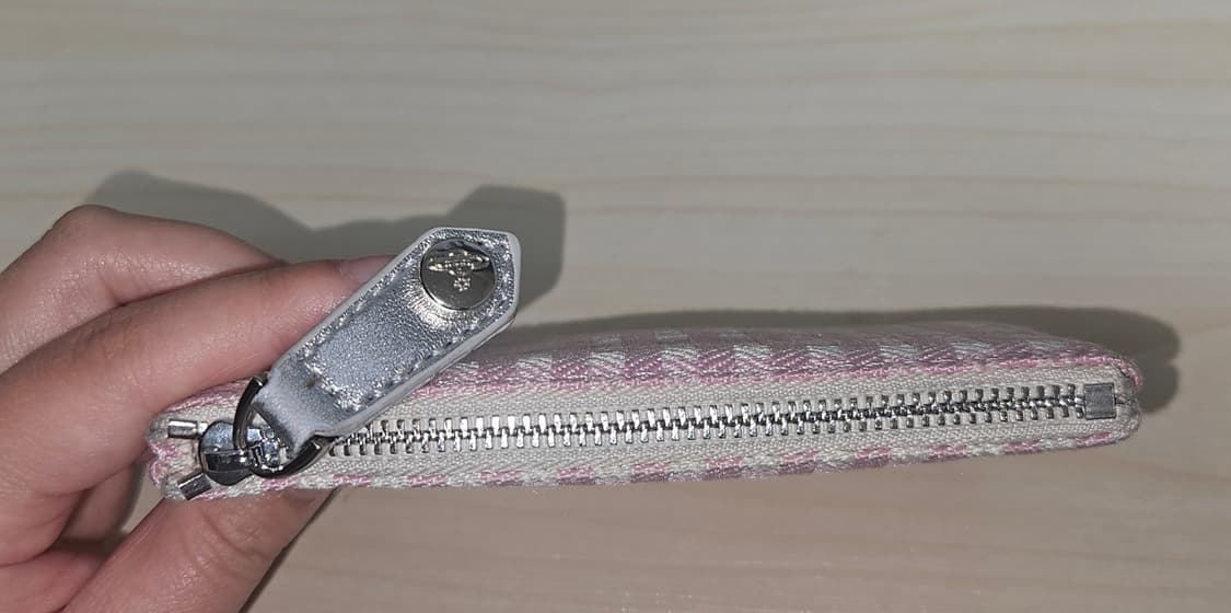 비비안웨스트우드 카드 체크무늬 코튼 지갑 상품이미지6