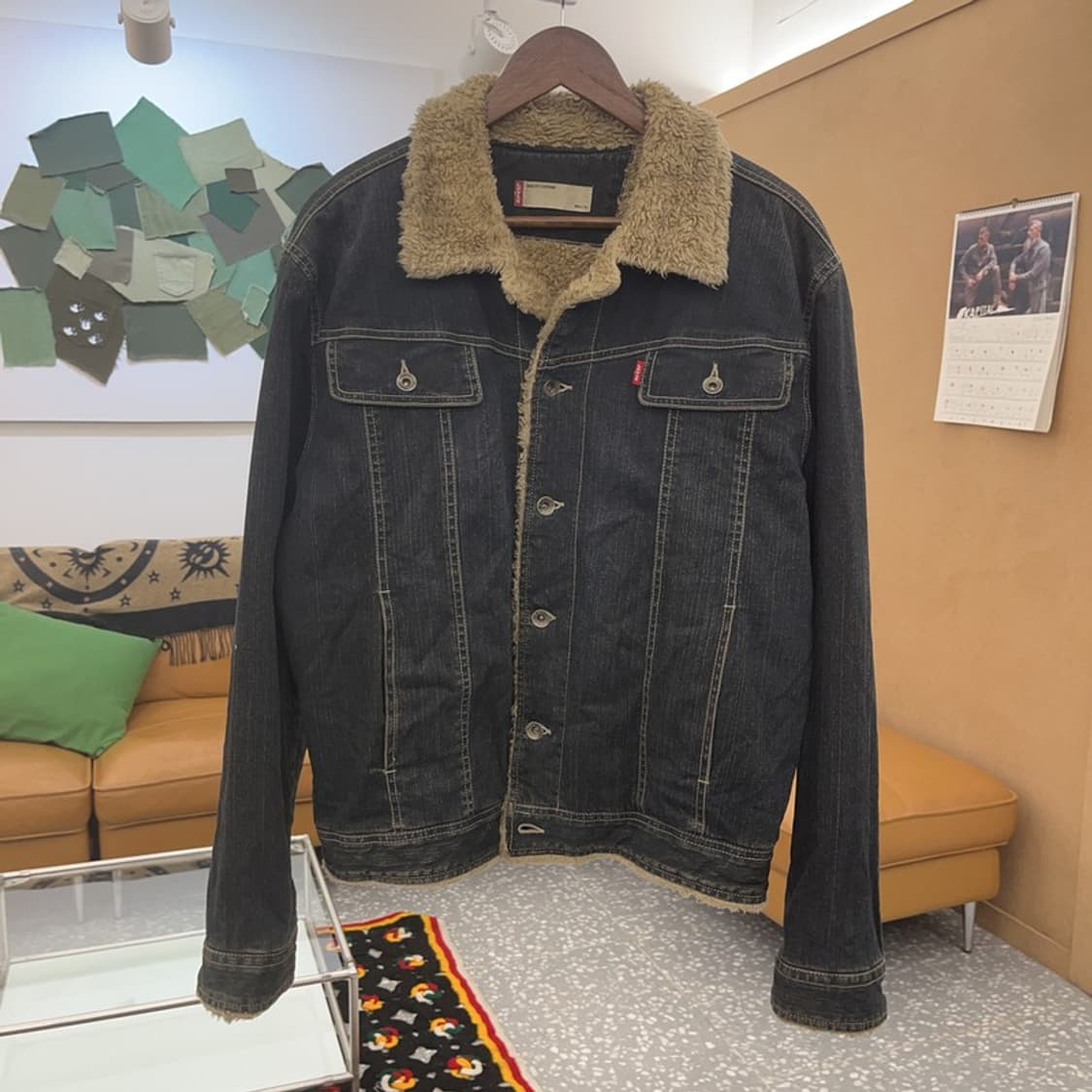 리바이스 빈티지 웨스턴 양털 쉐르파 데님 자켓 100 C08530 상품이미지3