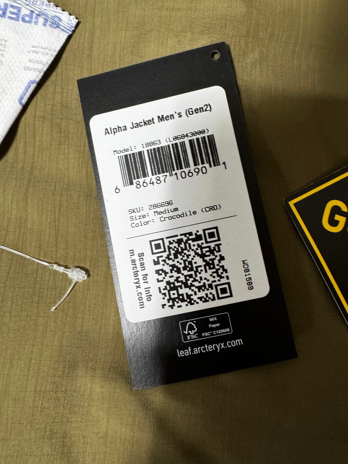 [M] 아크테릭스 리프 알파 gen 2.2 크로커다일 상품이미지7