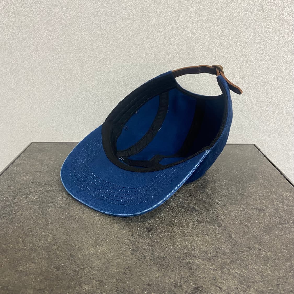 (OS) 슈프림 박스로고 캠프캡 모자 워시드 치노 인디고 상품이미지6