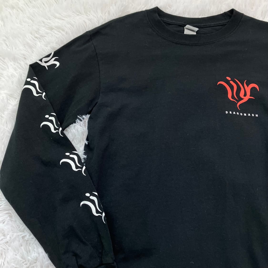 빈티지 갱스터 캐릭터 프린팅 긴팔 751 y2k 스트릿 갸루 펑키 일본빈 상품이미지5