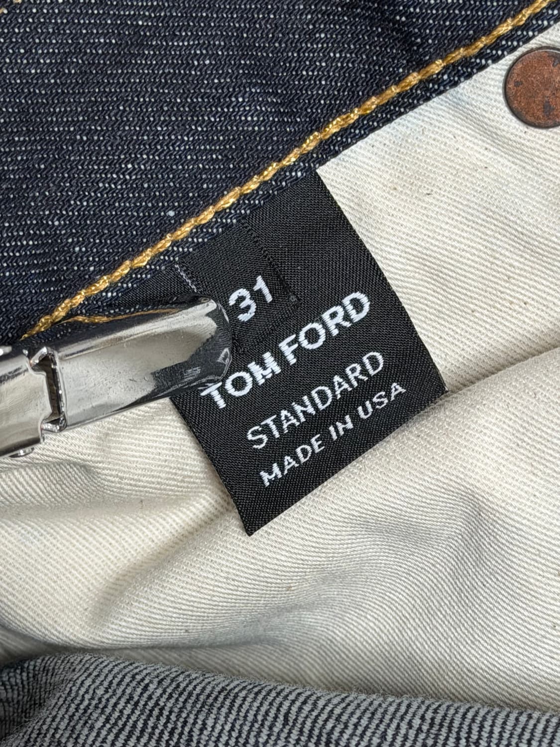 (31)톰포드 / DPR001 스탠다드 핏 / 셀비지 데님 상품이미지4