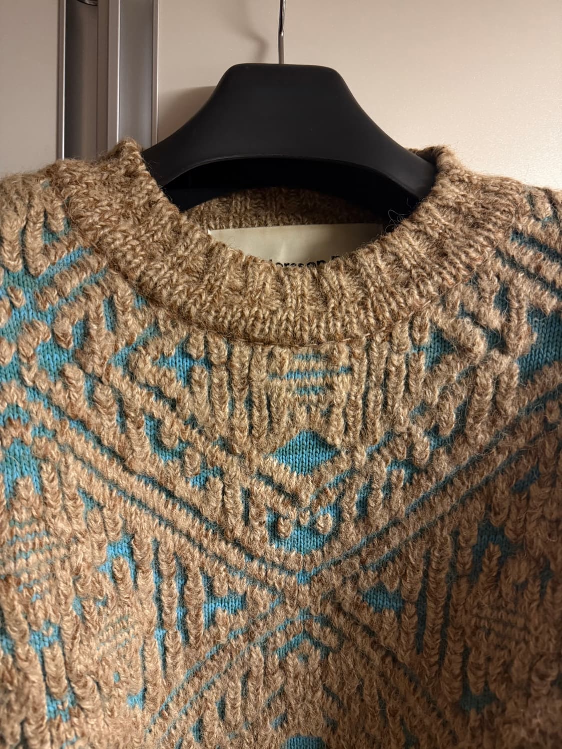 앤더슨벨 자카드 니트 L 상품이미지4