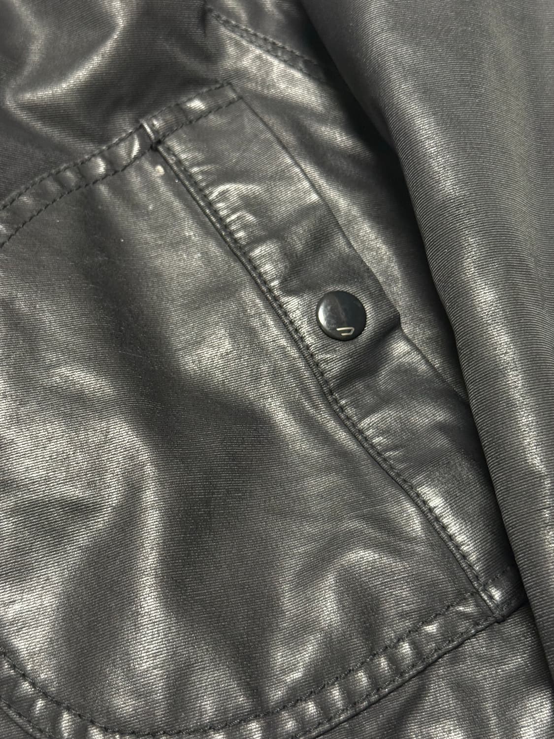 디젤 코팅 라이더 자켓 상품이미지3