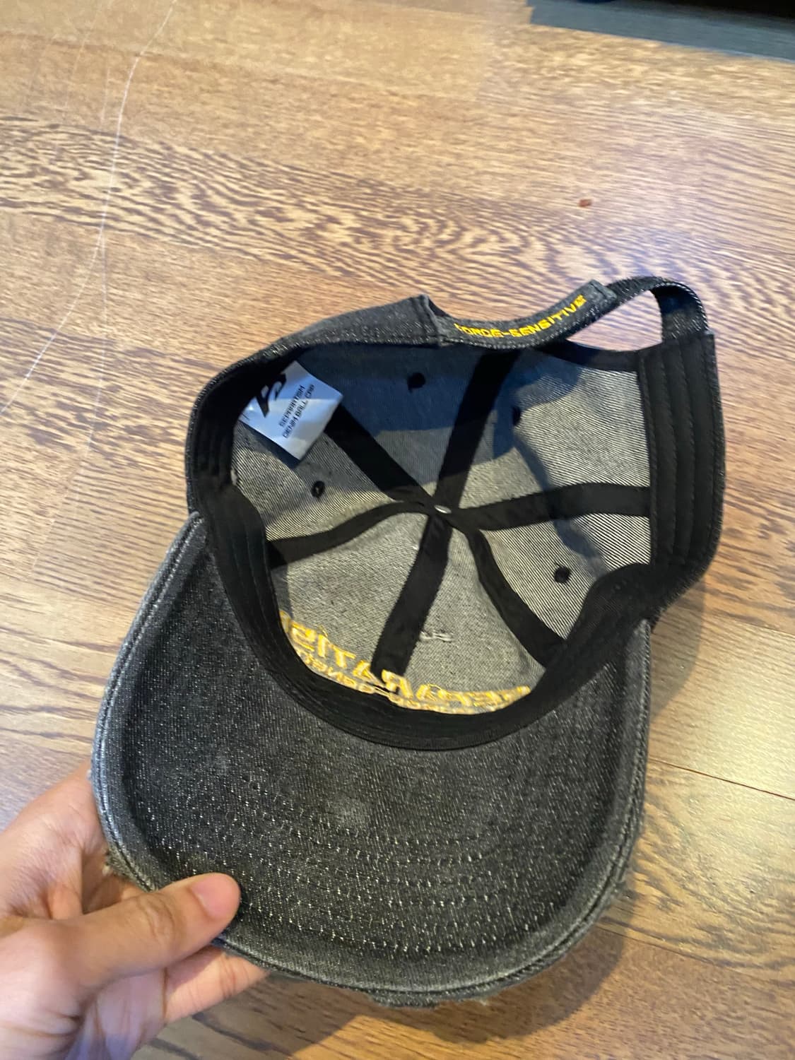 포스센스티브 데미지 워싱 볼캡 os 상품이미지3