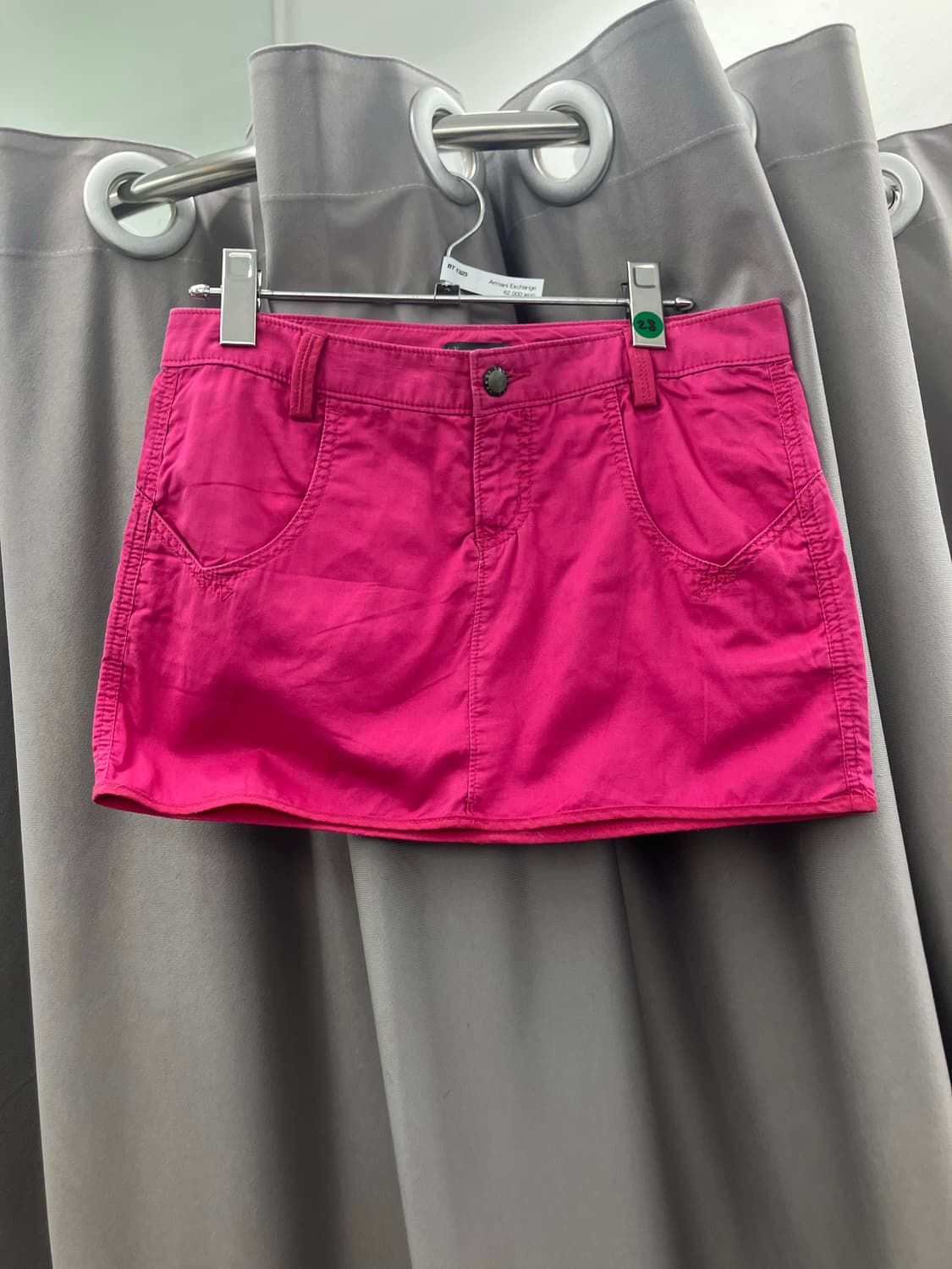 알마니 익스체인지 코튼 미니스커트  상품이미지2