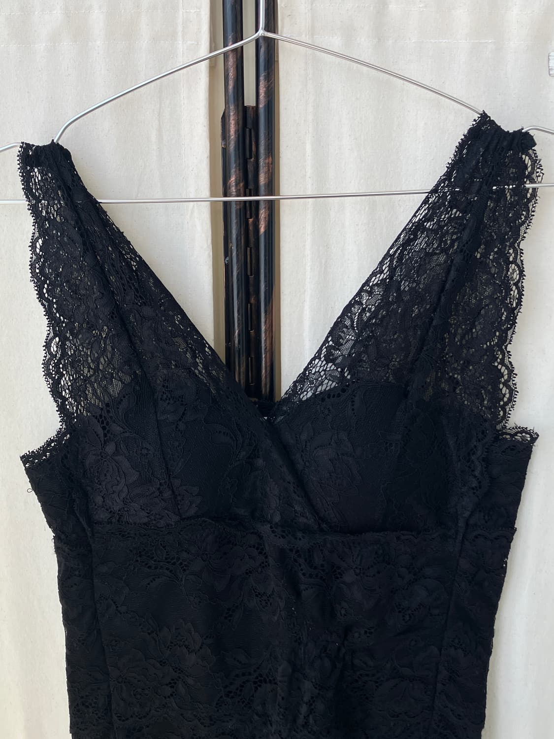 lace crochet padded sleeveless 상품이미지6