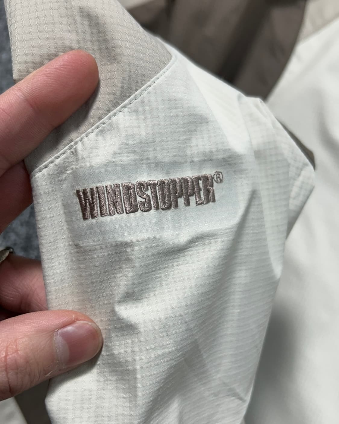 라푸마 베이지 윈드스토퍼 바람막이 상품이미지6