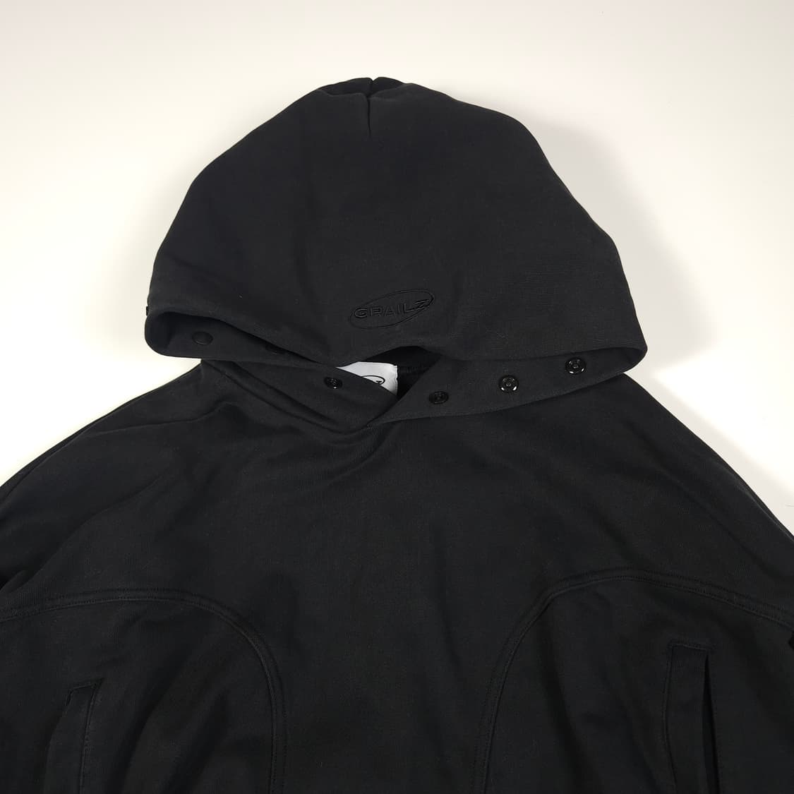 그레일즈 지오메트리 후드티 블랙 상품이미지2