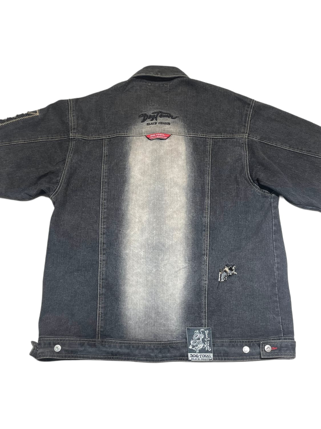 도그타운 워싱 데미지 데님 자켓 상품이미지6