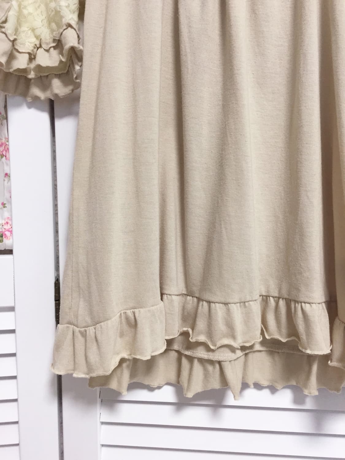 빈티지 엑시즈팜 레이스 리본 반팔 상품이미지5