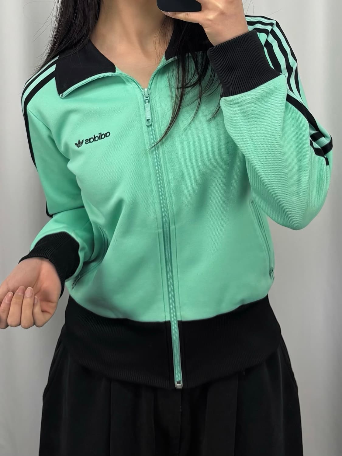 아디다스 베켄바우어 민트 트랙탑 져지 상품이미지3