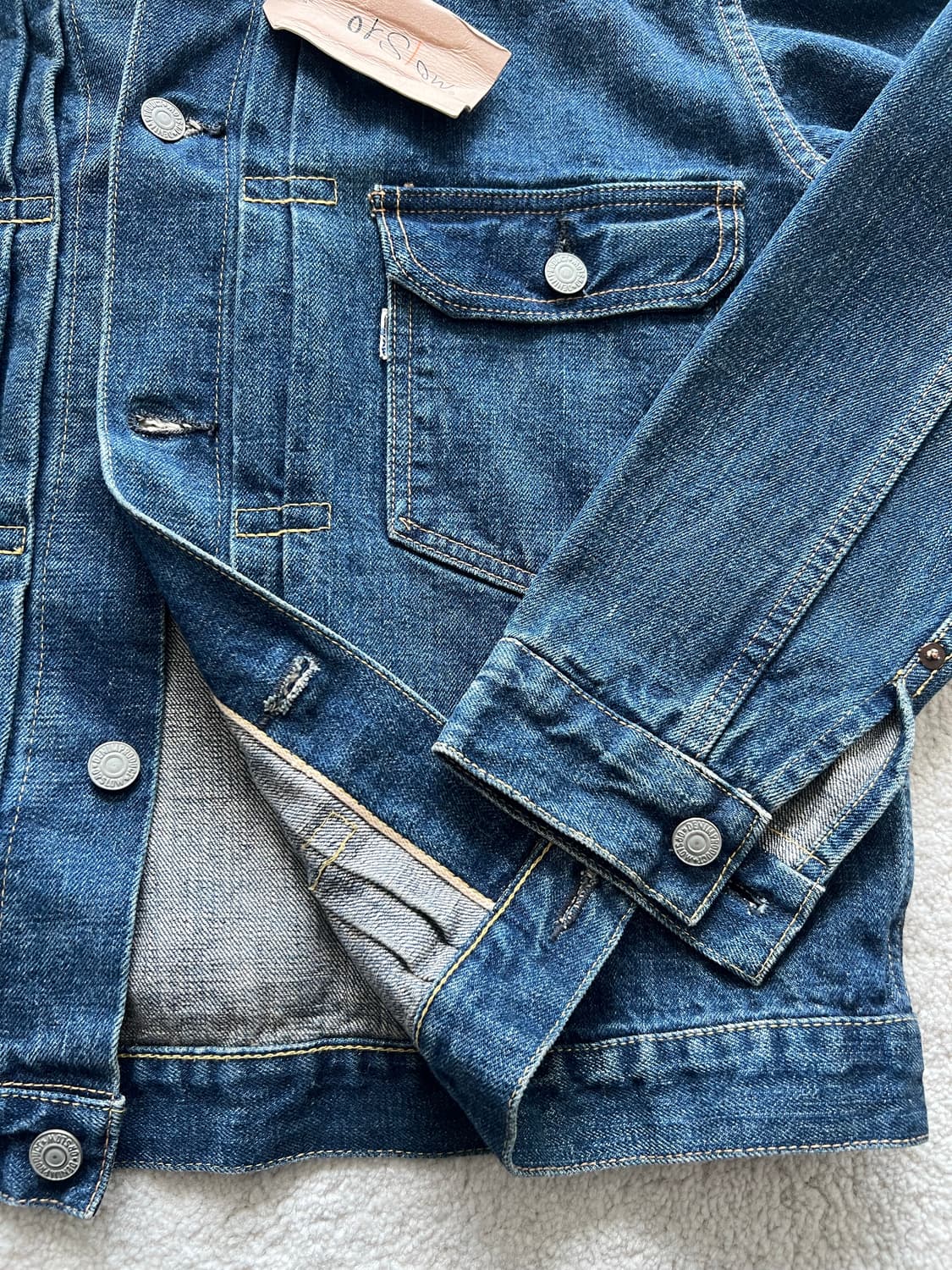 오어슬로우 1세대 데님 자켓 상품이미지4