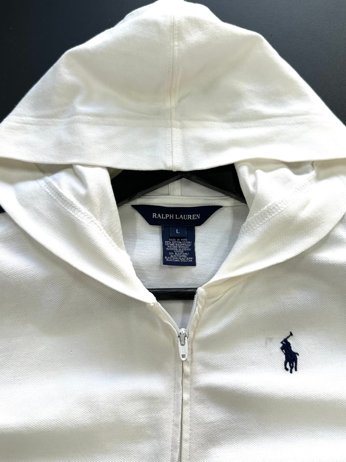 폴로랄프로렌 포니 넘버링 트랙 후드집업 상품이미지9