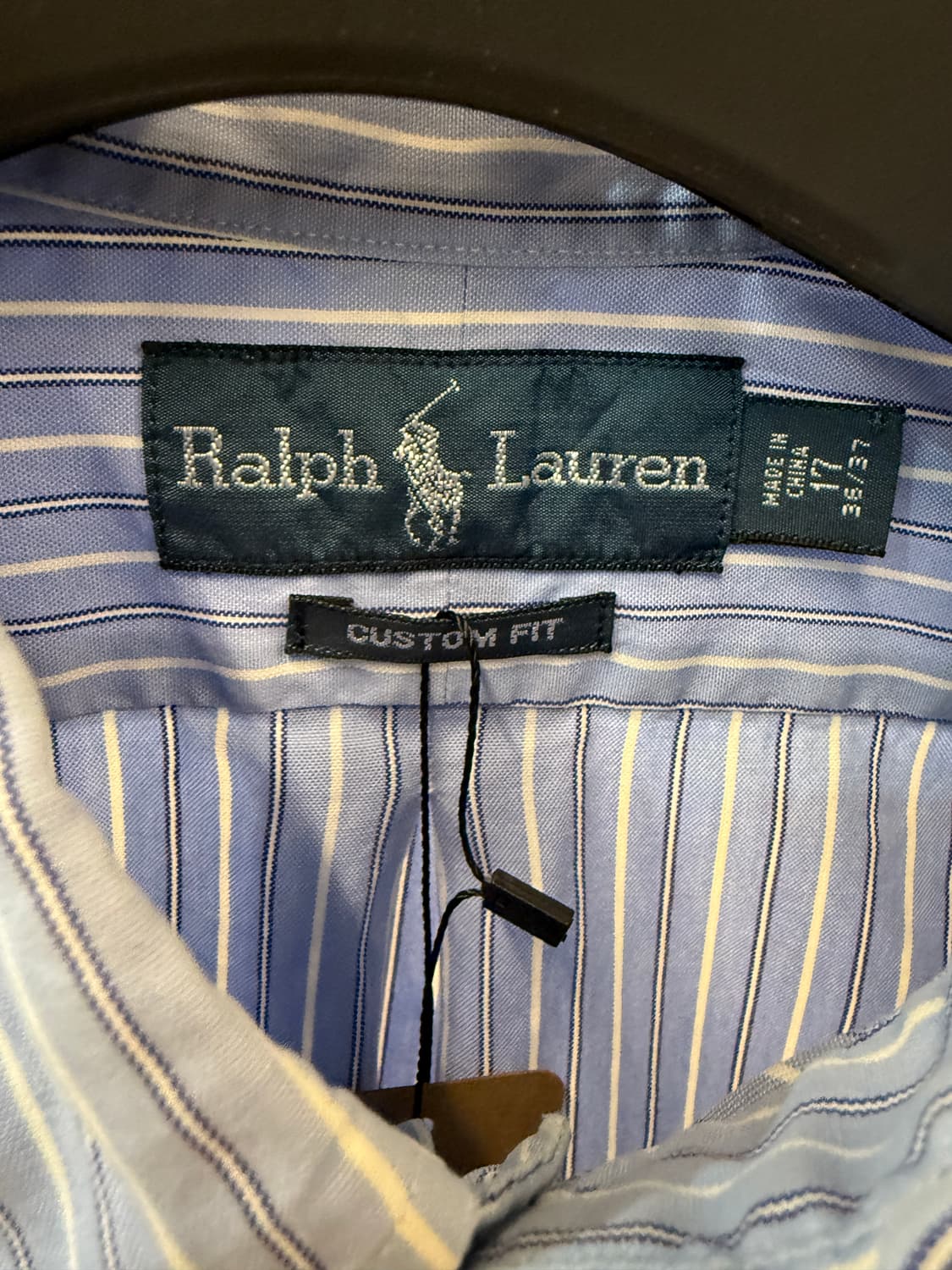 랄프로렌 스트라이프 남성 셔츠 17-36/37 상품이미지3