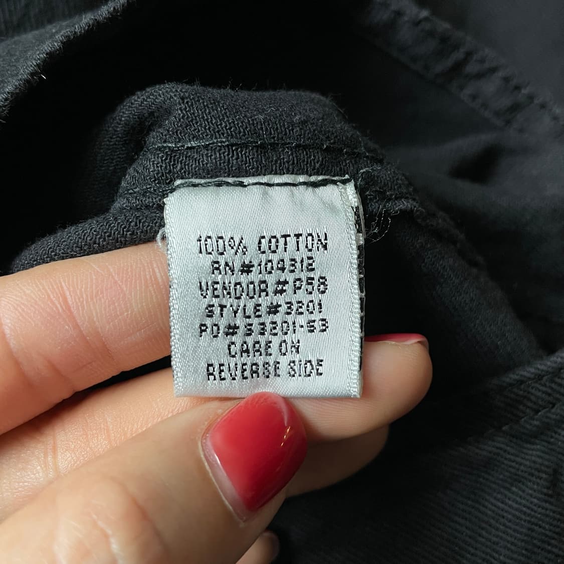 SIERRA PACIFIC 시에라퍼시픽 블랙 코튼 셔츠 A00674 상품이미지10