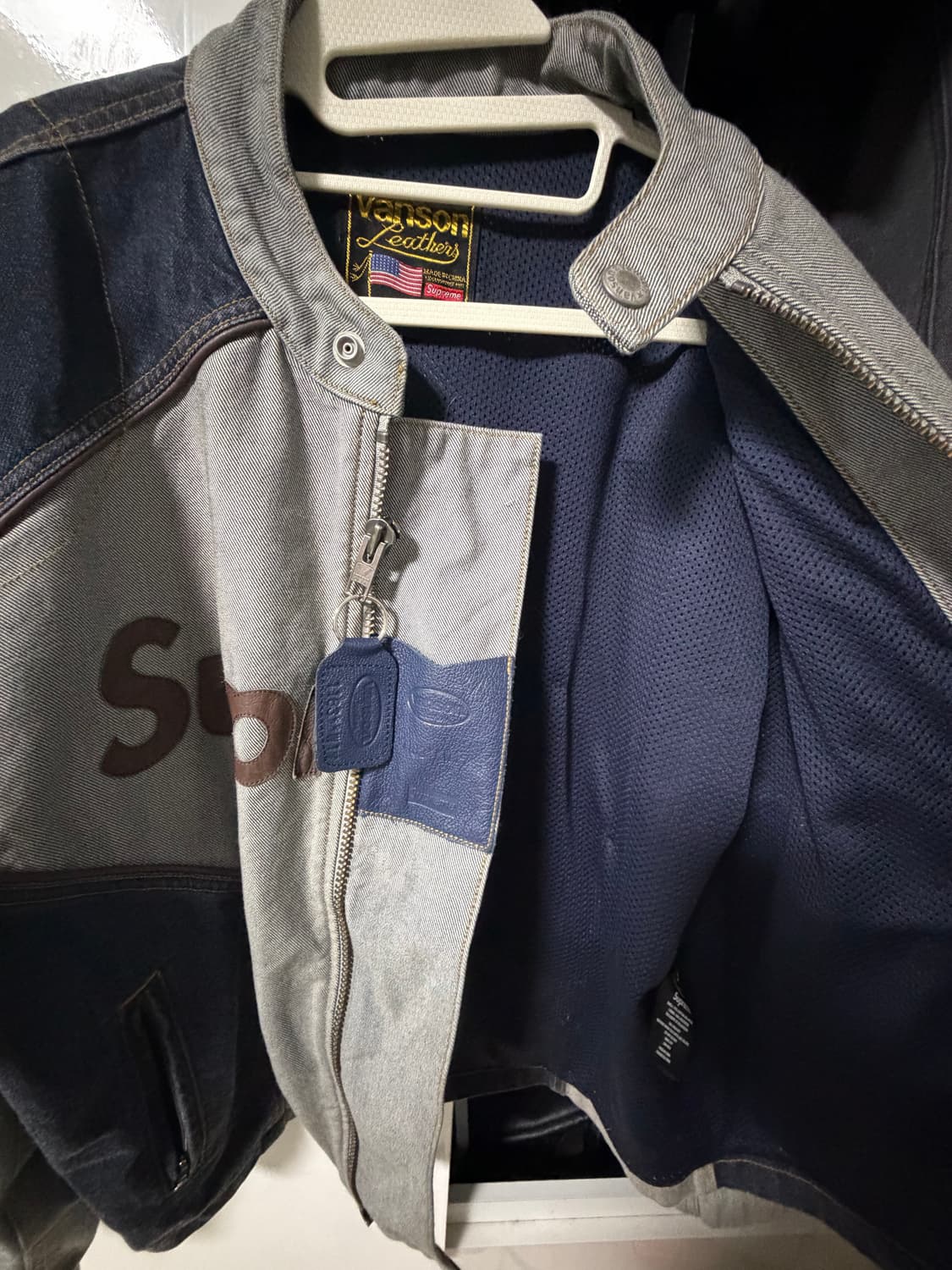 슈프림 밴슨 코듀라 데님 자켓 S 상품이미지3