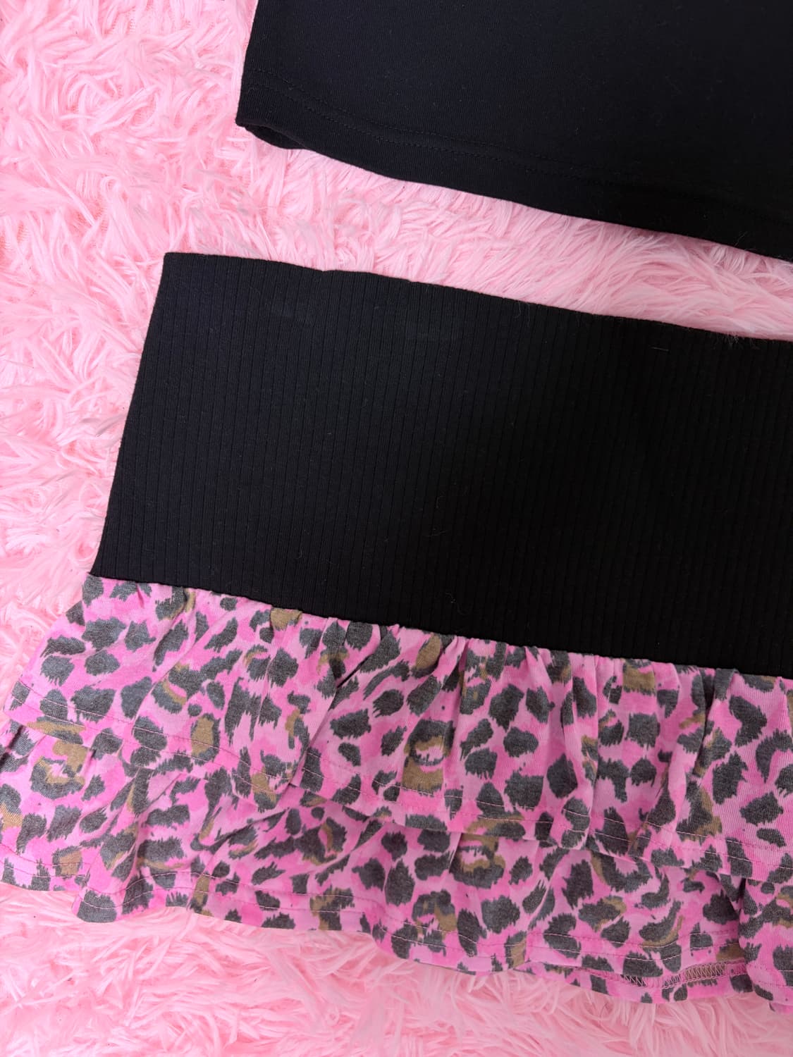 Babymetalclub leopard ribbon setup 상품이미지3