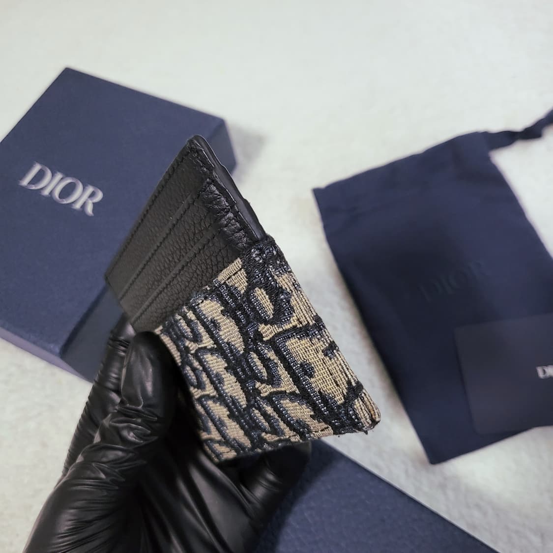 [새상품급/풀구성] 디올 오블리크 카드홀더 카드지갑  상품이미지6