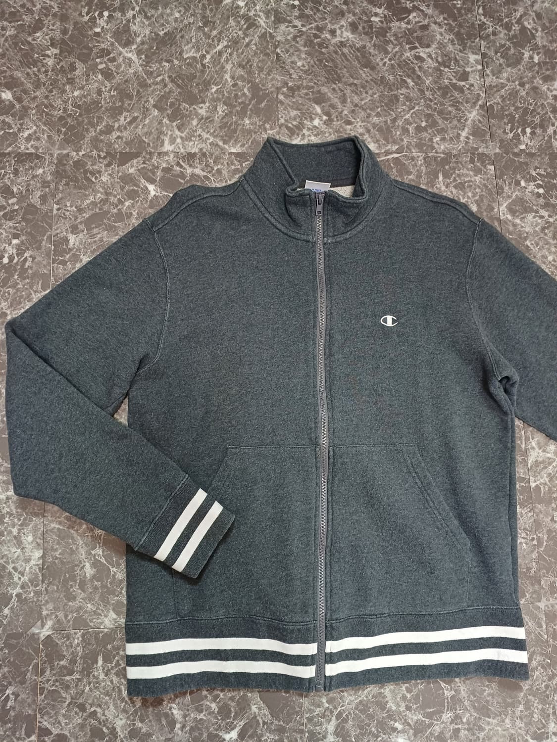 챔피온 차콜그레이 풀집업 L 상품이미지2