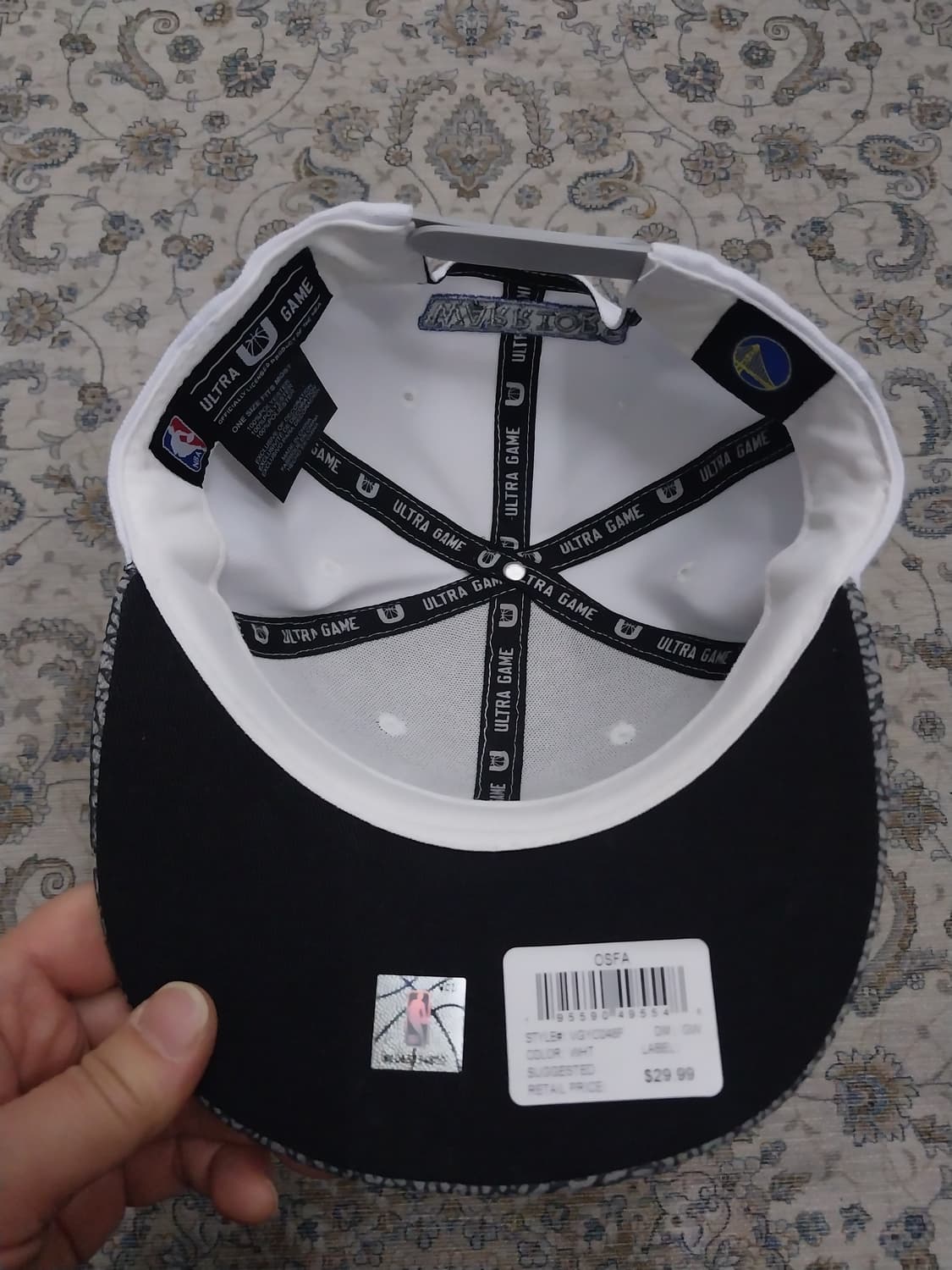 울트라게임 NBA 골든스테이트 워리어스 스냅백 상품이미지6