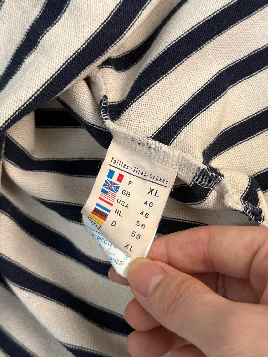 [XL] 세인트제임스 아뜰리에 스트라이프 롱슬리브 티셔츠 상품이미지5