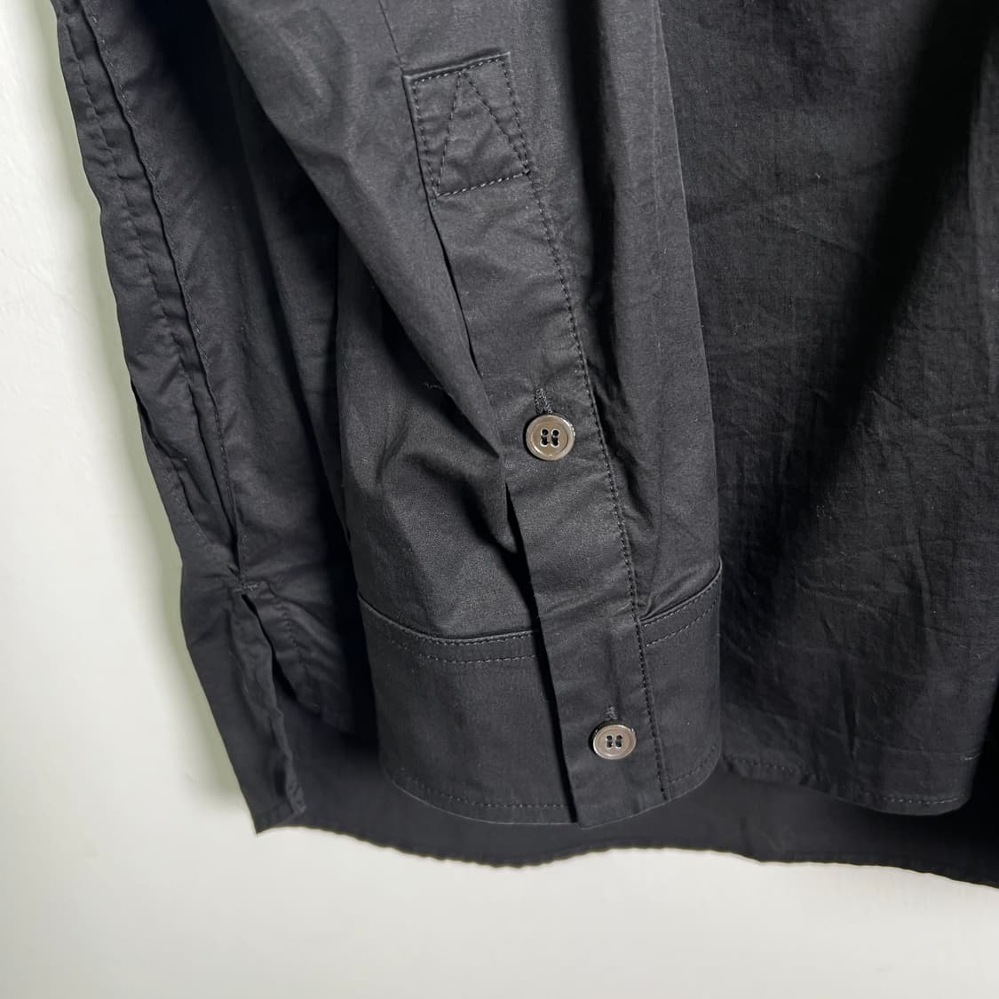 allegri 알레그리 블랙 튜닉 셔츠 S 상품이미지7