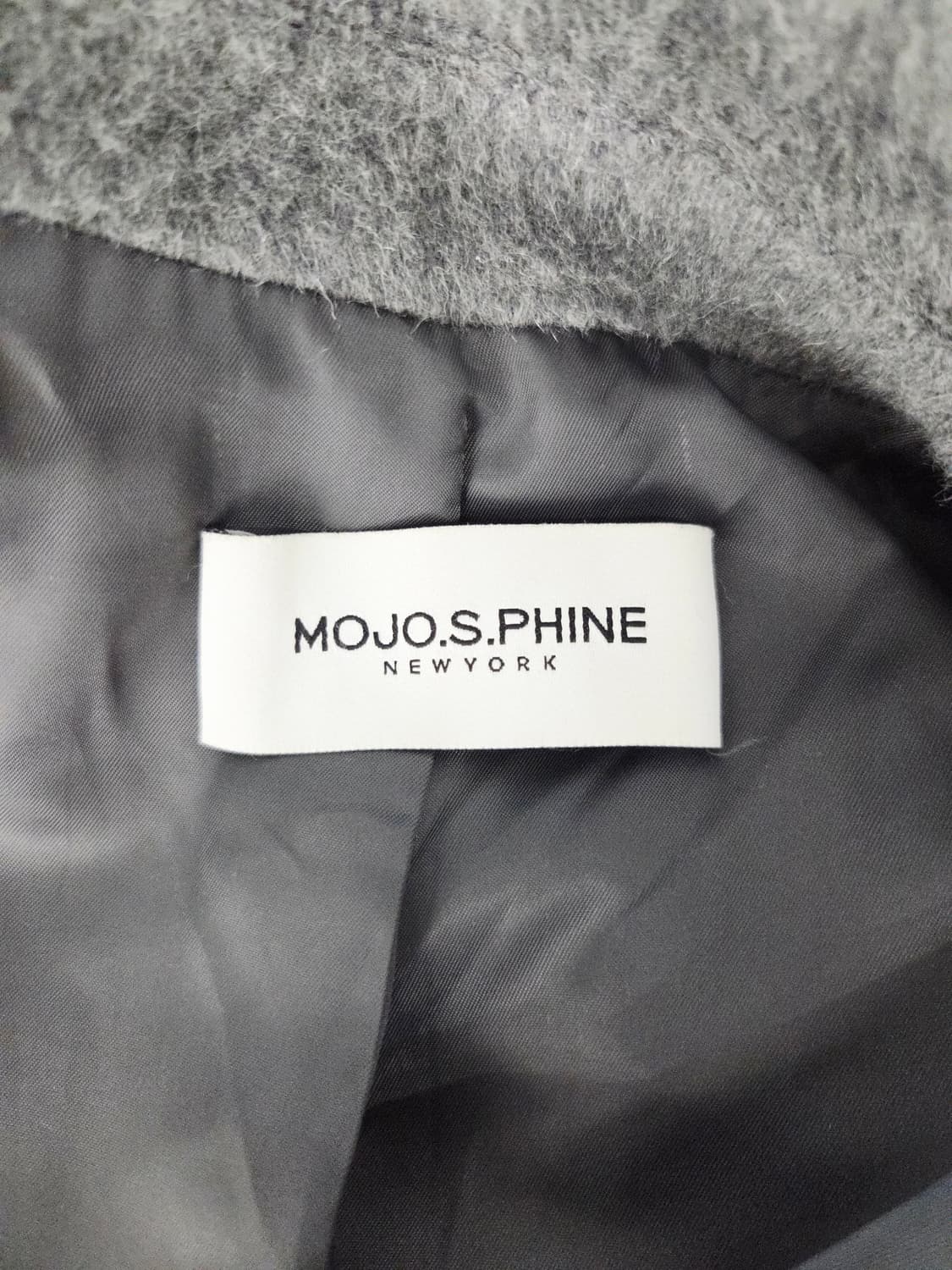 모조에스핀(MOJO.S.PHINE) 수리 알파카 혼방 하프/롱 코트 상품이미지8