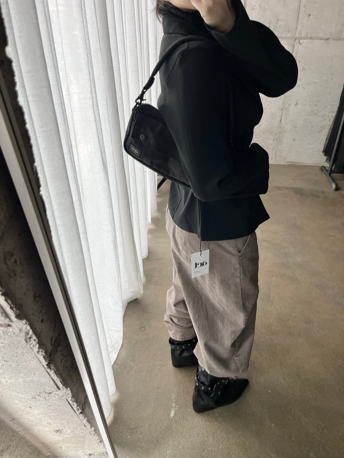 Porter 포터 스모키 숄더백 블랙 상품이미지5