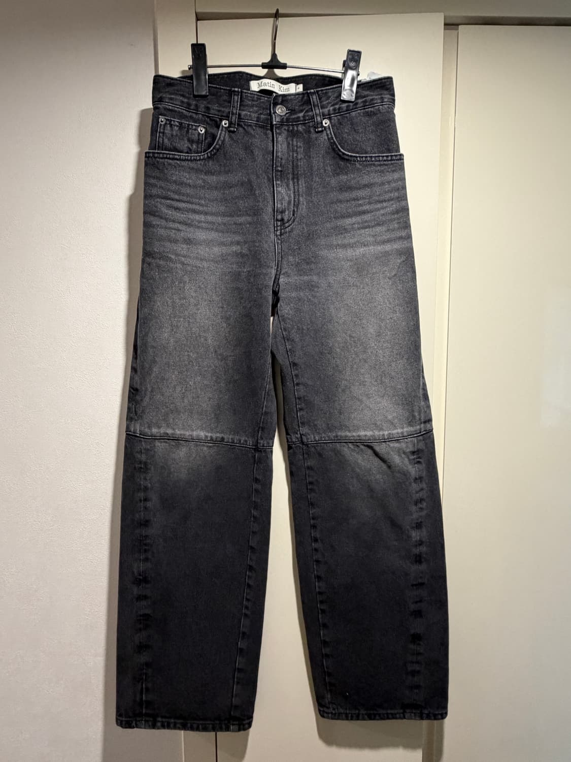 마뗑킴 데님팬츠 s 상품이미지1