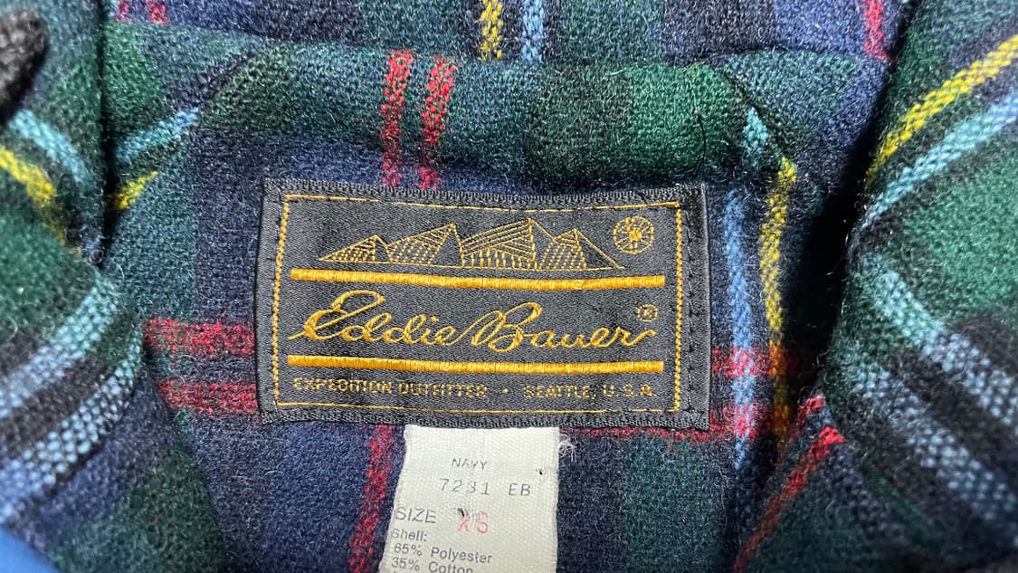 USA 90s 미국 빈티지 에디바우어 네이비 마운틴 아웃도어 필드 자켓 상품이미지6
