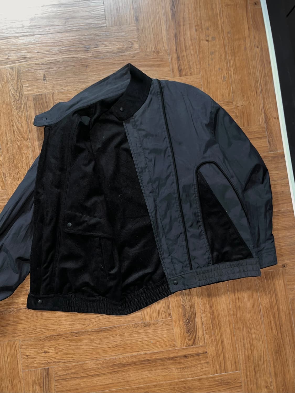 빈티지 리버시블 봄버자켓 상품이미지1