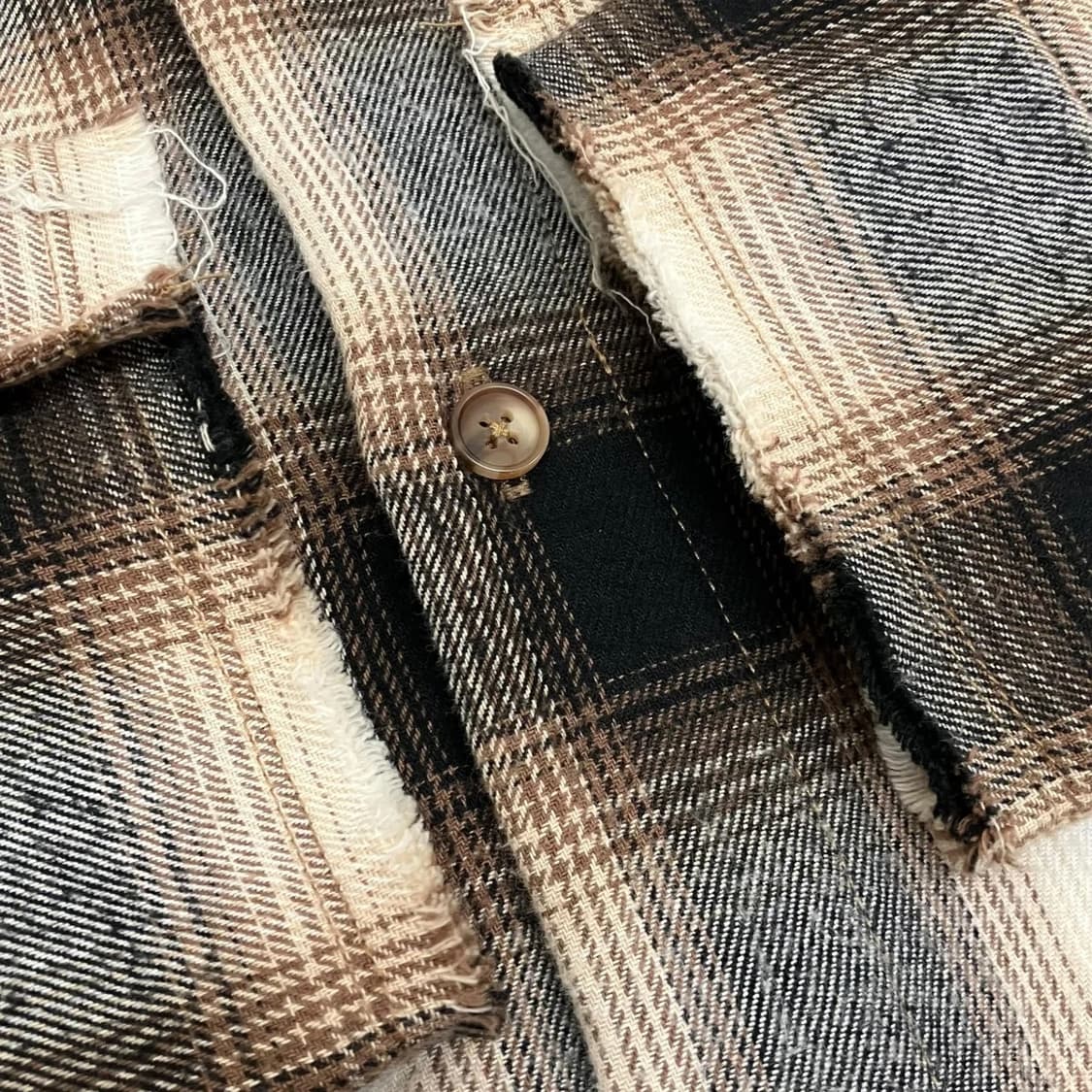 JUN NAKAYAMA 25AW JN-FW25-024 체크 셔츠 상품이미지6