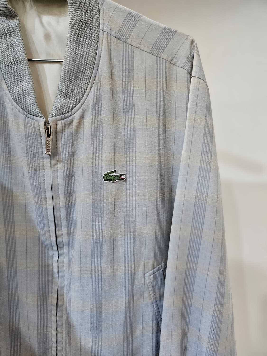 라코스테 스트라이프 블루종 자켓 상품이미지5