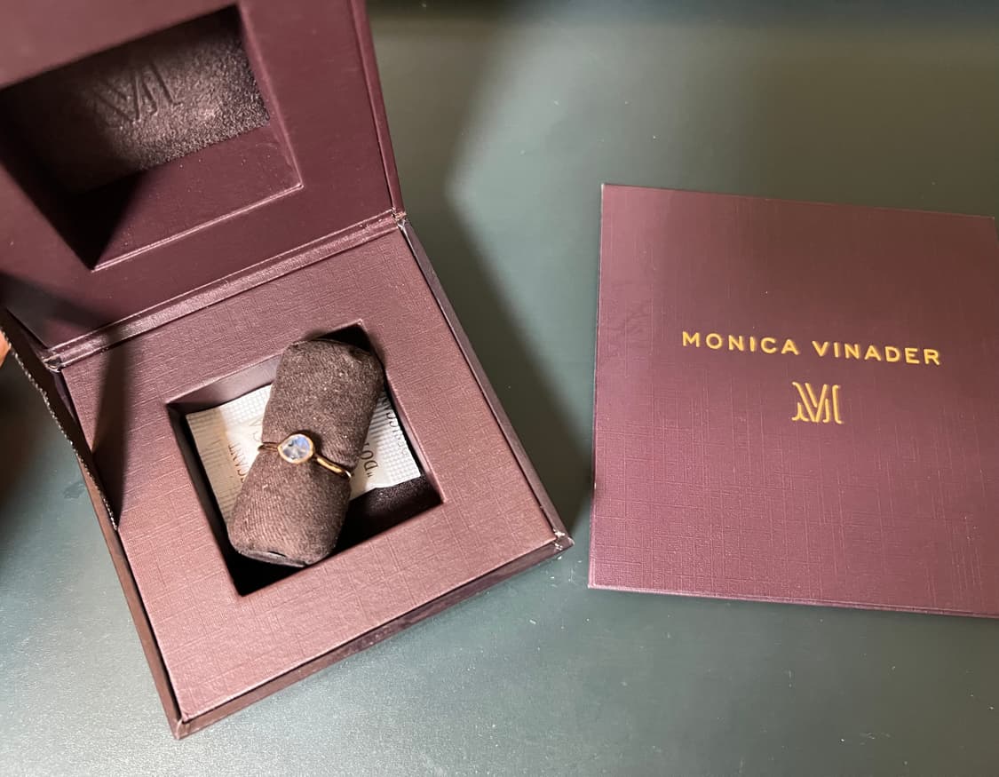 모니카비나더 사이렌 스태킹 링 12호 상품이미지1