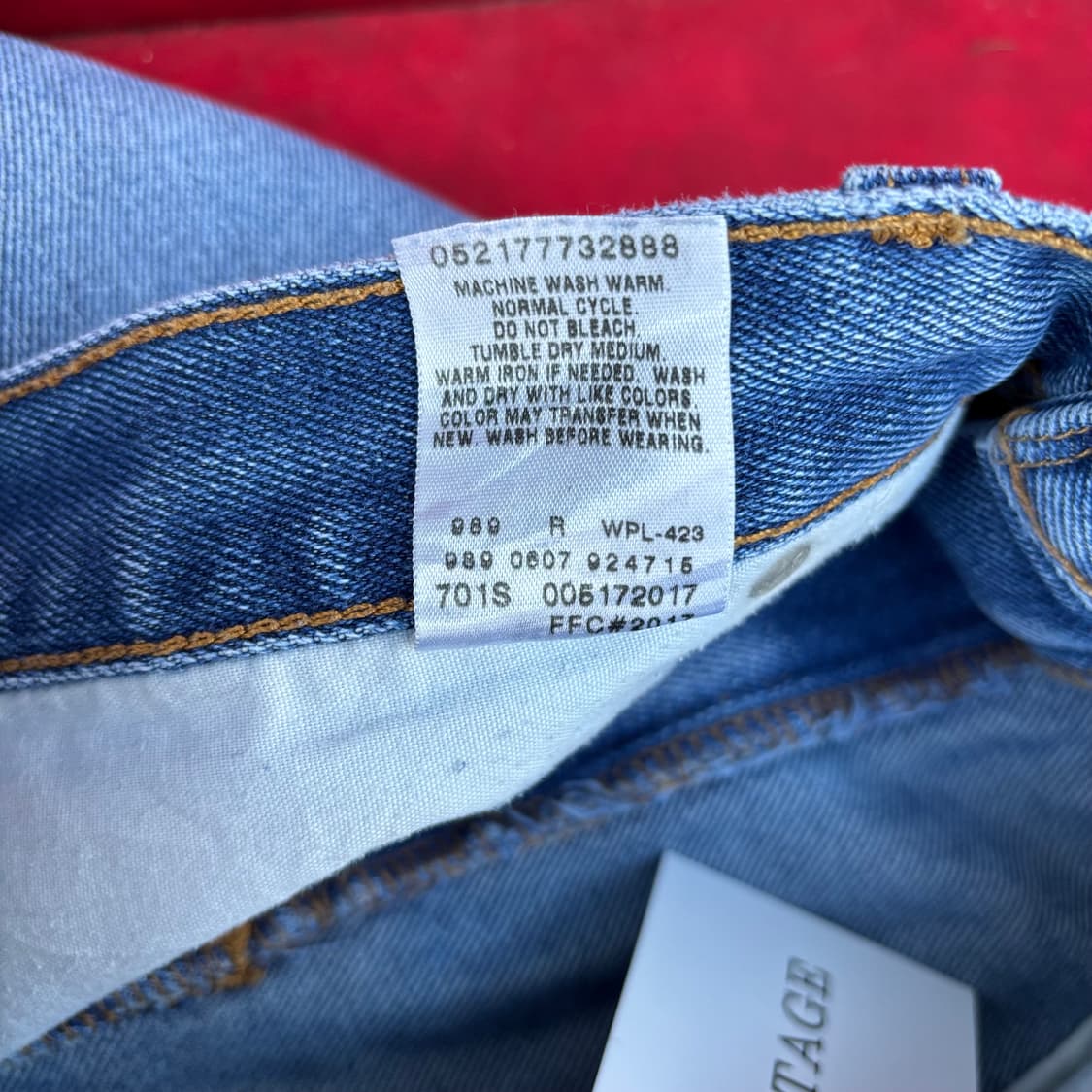 00년대 리바이스 517 부츠컷 핸드 리페어 상품이미지10