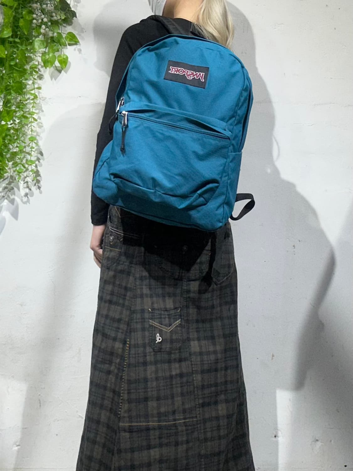 잔스포츠 블루 백팩 가방 상품이미지1