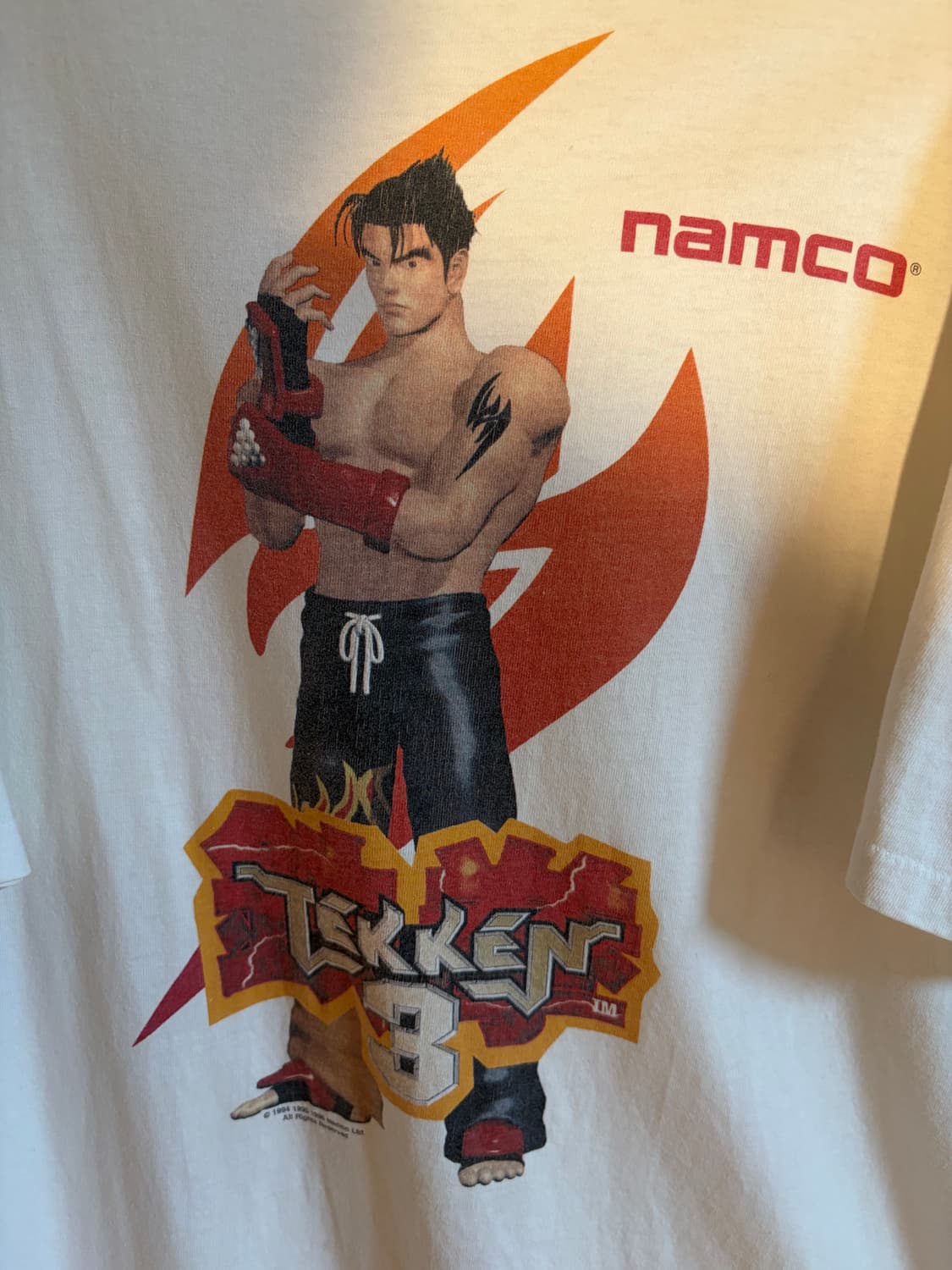 1996 NAMCO Tekken 3 Promo Tee  상품이미지2