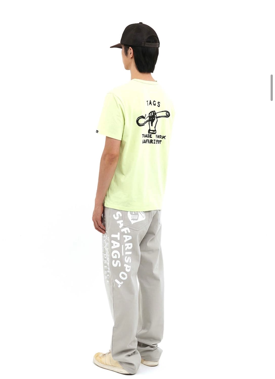 사파리스팟 세이프티 로고 메쉬 캡 브라운 상품이미지7